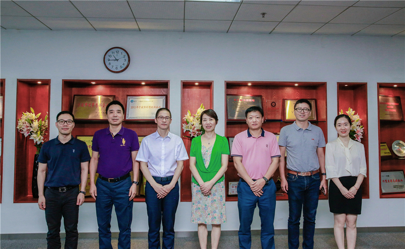 寧波市商務(wù)局陳利珍副書記一行來訪賽爾集團(tuán)
