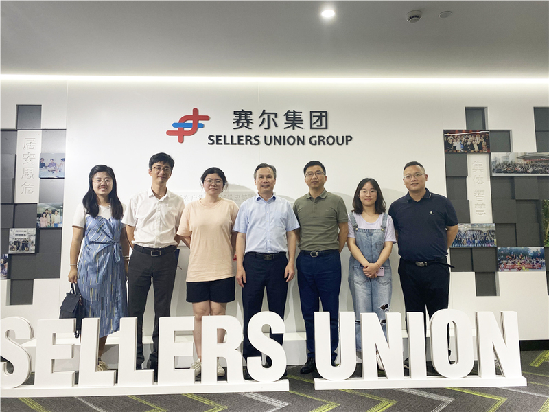 浙江外國(guó)語(yǔ)學(xué)院趙文波副書(shū)記走訪我集團(tuán)